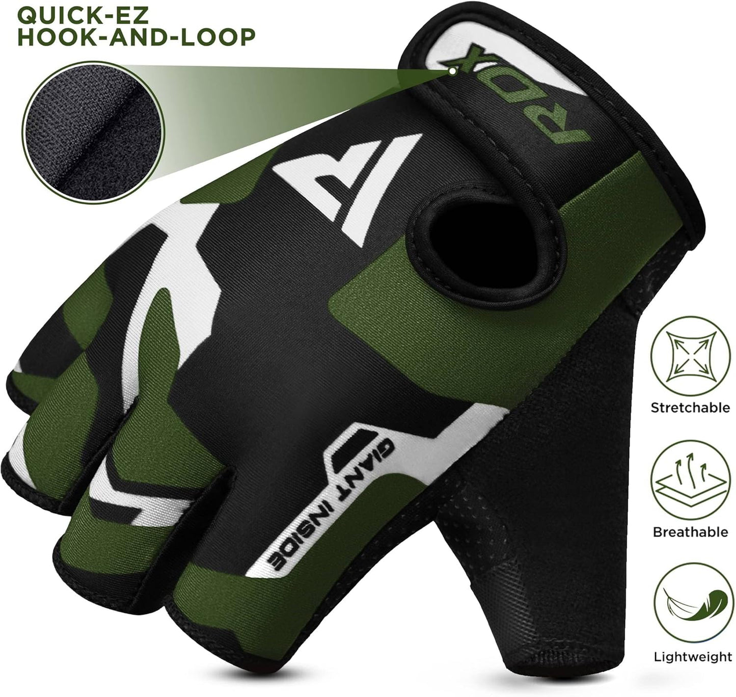 Weight Lifting Gloves Gym Fitness Workout, anti Slip Padded Palm Protection Elasticated Strength Training Equipment, Men Women Adult & Kids Half Finger Exercise Calisthenics Cycling Climbing Grips