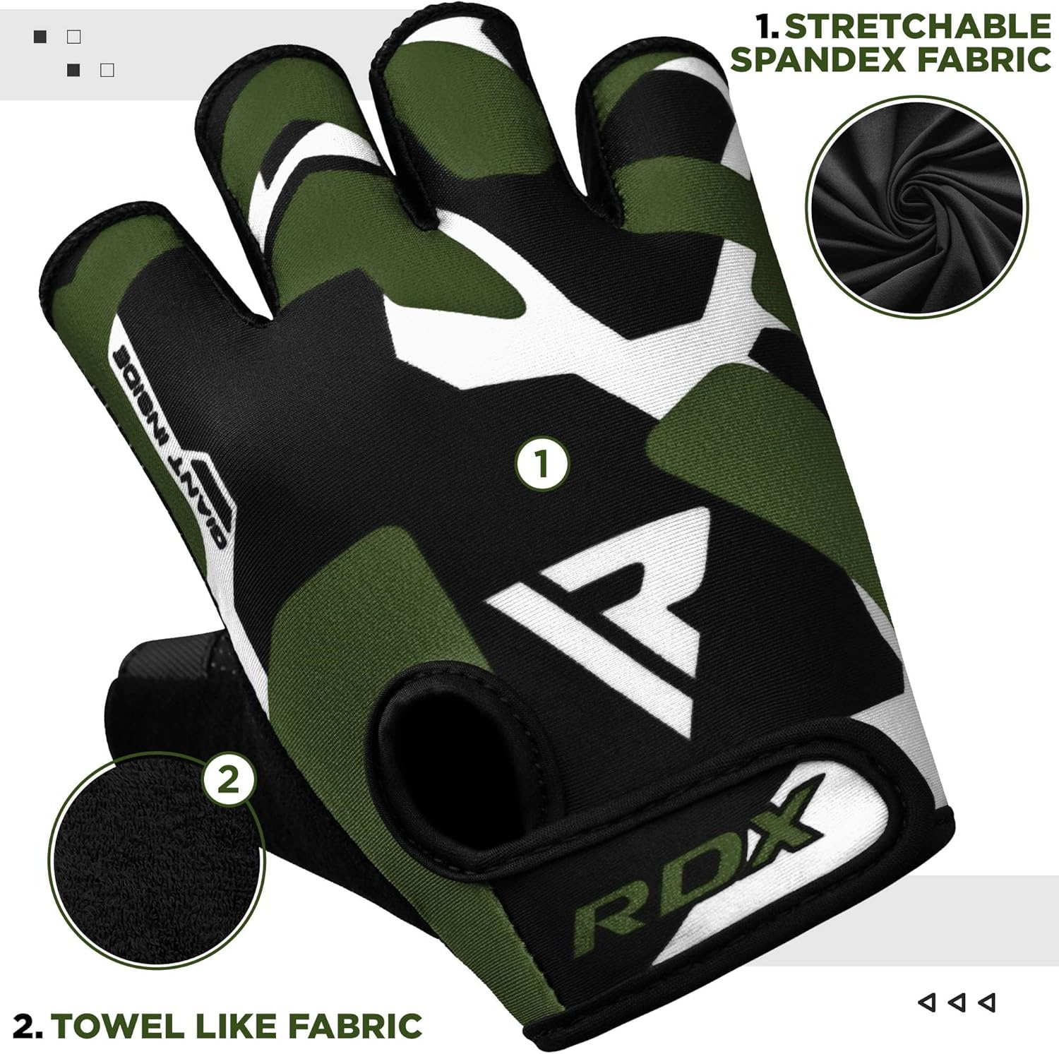 Weight Lifting Gloves Gym Fitness Workout, anti Slip Padded Palm Protection Elasticated Strength Training Equipment, Men Women Adult & Kids Half Finger Exercise Calisthenics Cycling Climbing Grips